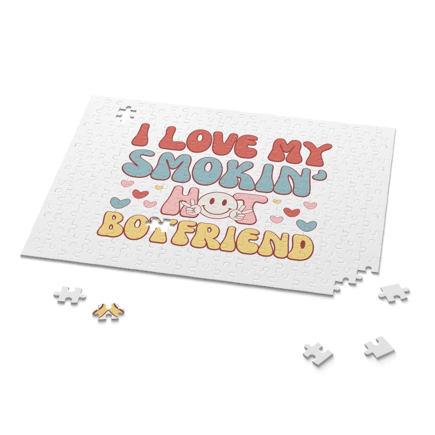 Valentine's Day Puzzle (252 Pieces), Valentine's Day Gift, VDay Gift, Gift For Boyfriend, Valentine Puzzle Gift, Romantic Gift