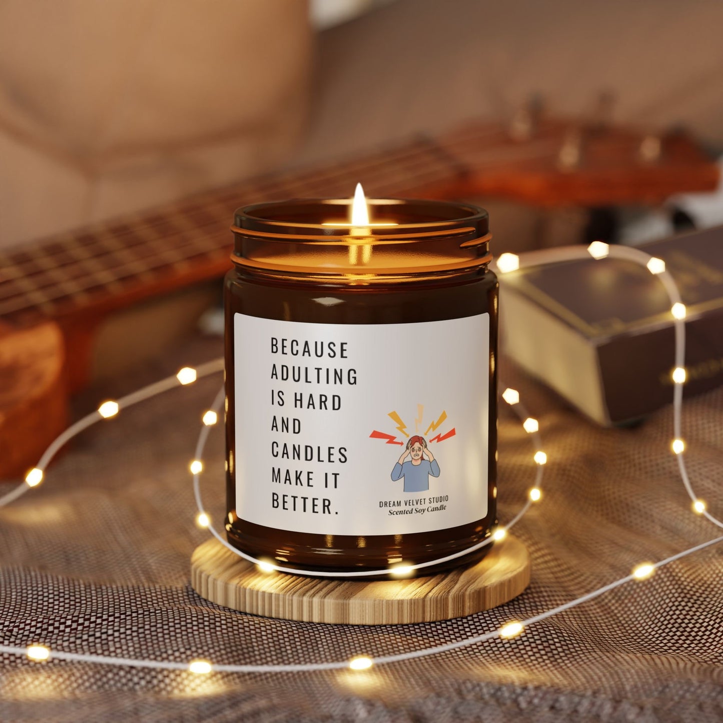 Funny Scented Soy Candle | Funny Candle | Humorous Candle | Romantic Valentine's Day Candle | Candle for Girlfriend | Birthday Gift Candle