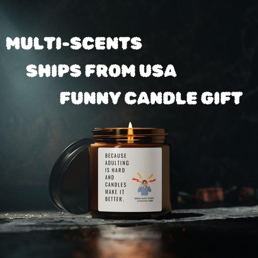 Funny Scented Soy Candle | Funny Candle | Humorous Candle | Romantic Valentine's Day Candle | Candle for Girlfriend | Birthday Gift Candle